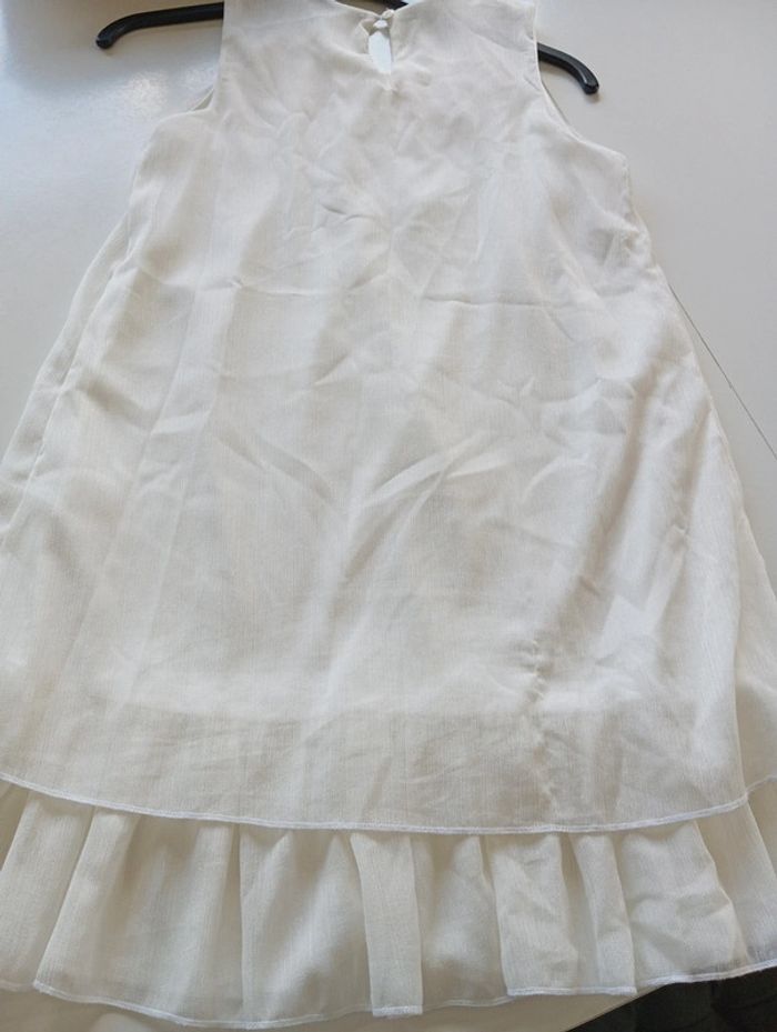 Robe blanche à perles 12 ans les petites chéries - photo numéro 4