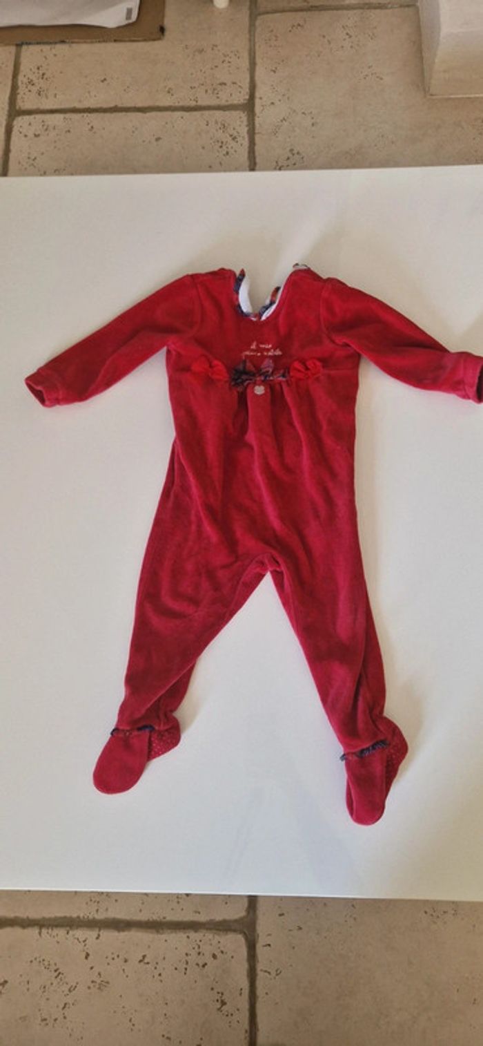Pyjama italien chicco 1er noel initiale C