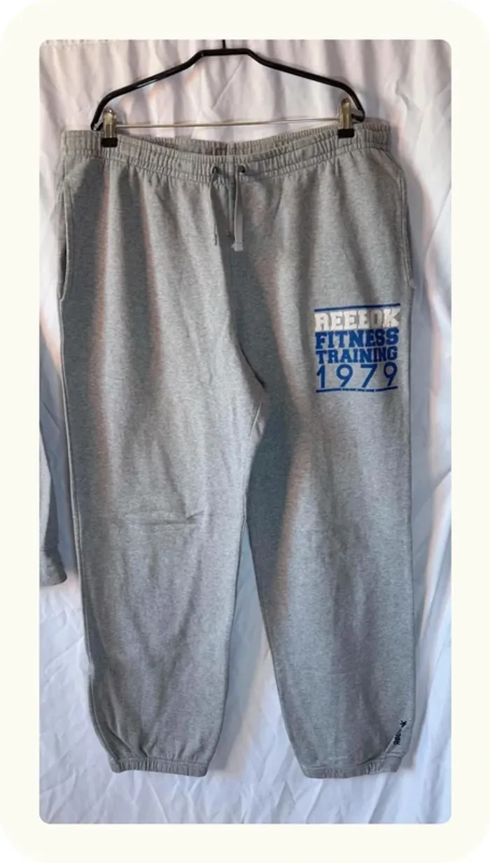 Ensemble survêtement jogging pantalon veste sport homme Reebok Taille L/XL - photo numéro 5