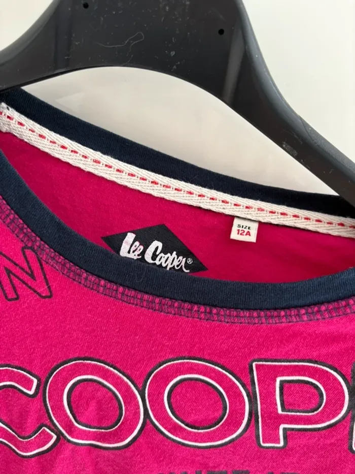 Tee shirt fille lee Cooper 12 ans - photo numéro 2