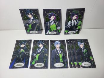16 cartes twisted wonderland Arcana Collection Card 13x7CM