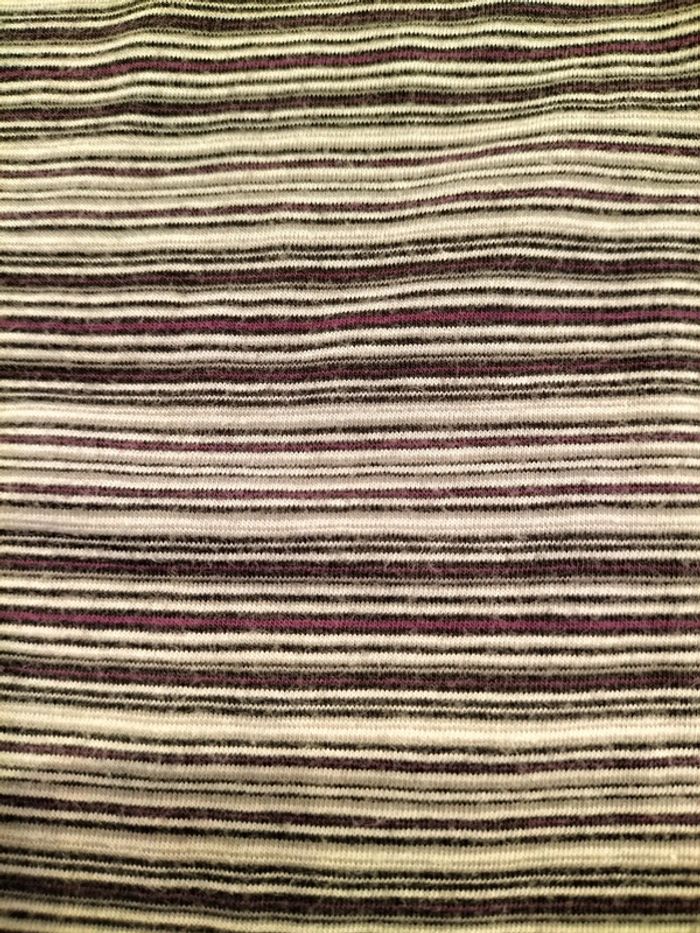 Lot de 3 tee-shirts col montant rayés - Lisa rose / Okaïdi / Vinyl fraise - 10 ans - photo numéro 7