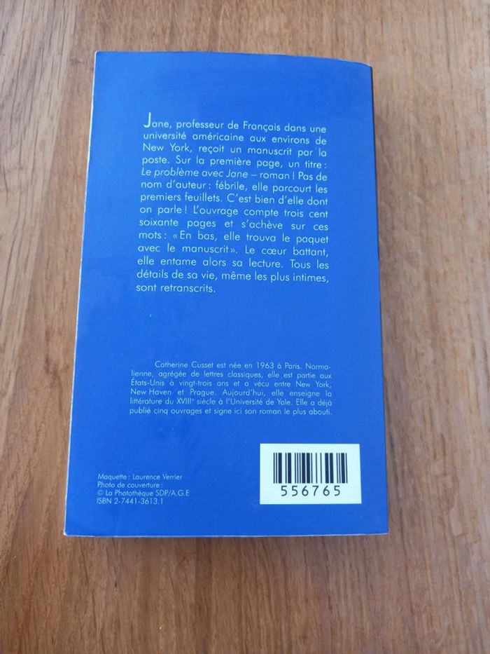 Livre Le problème avec Jane - photo numéro 2
