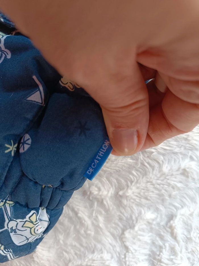 Blouse manteau doudoune avec capuche ski Mixte 2 ans - photo numéro 6