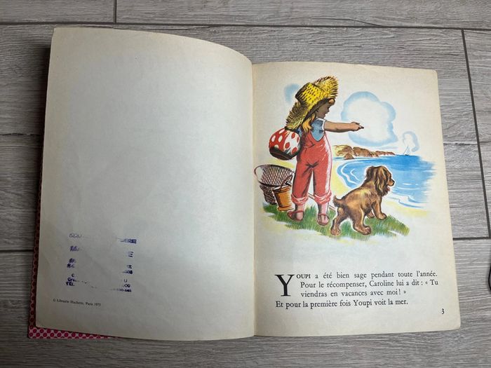 Youpi en vacances - livre vintage 1979 - photo numéro 6