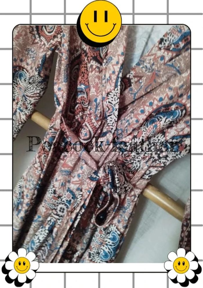 Robe TU beige marron bohème - photo numéro 6