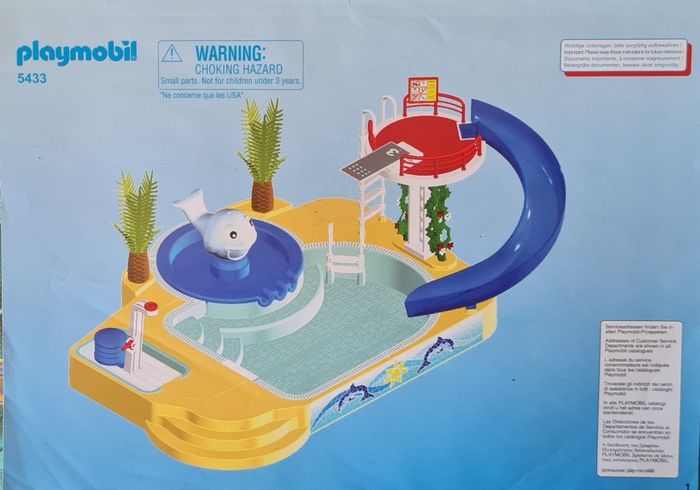 Piscine et famille Playmobil 5433 - photo numéro 3