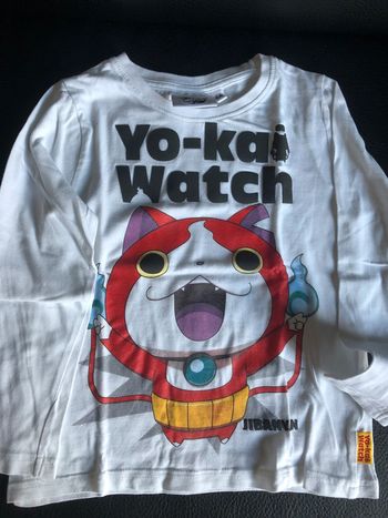 Tee-shirt Yo-kai-watch 6 ans manches longues