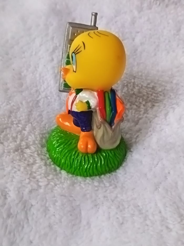 Figurine Titi (Tweety) Looney Tunes - Business/Bureau (9cm) - photo numéro 4