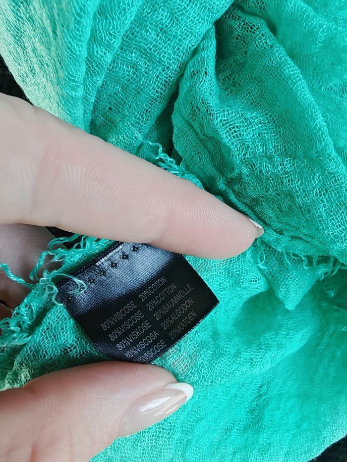 Écharpe - Vert - photo numéro 2