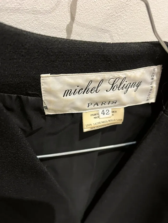 Veste blazer vintage Michel soligny - photo numéro 5