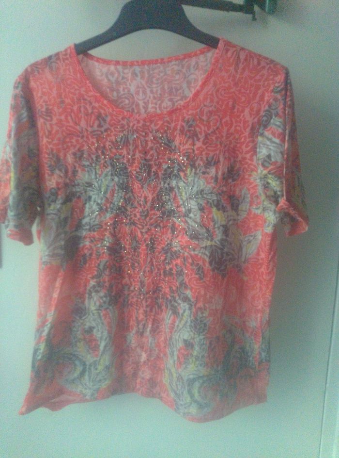 Haut femme multicolore