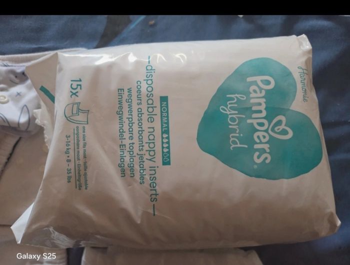 Couche lavable+ coeurs absorbant  Pampers - photo numéro 2