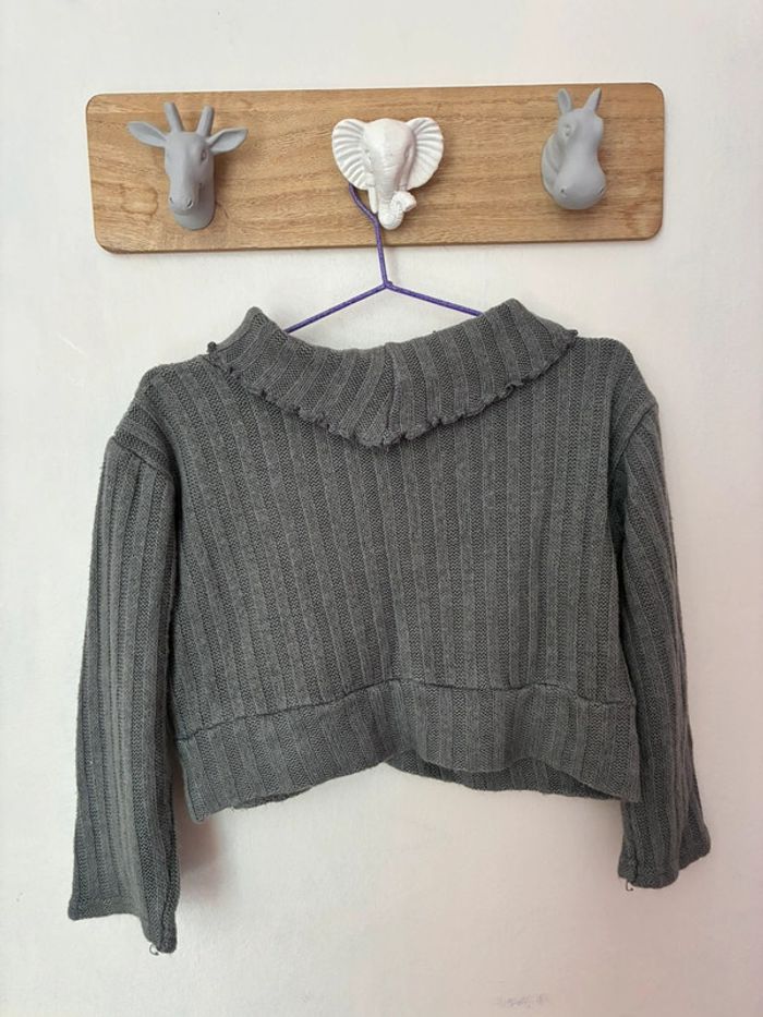 Joli petit pull original, taille 2 ans, sans marque. - photo numéro 5