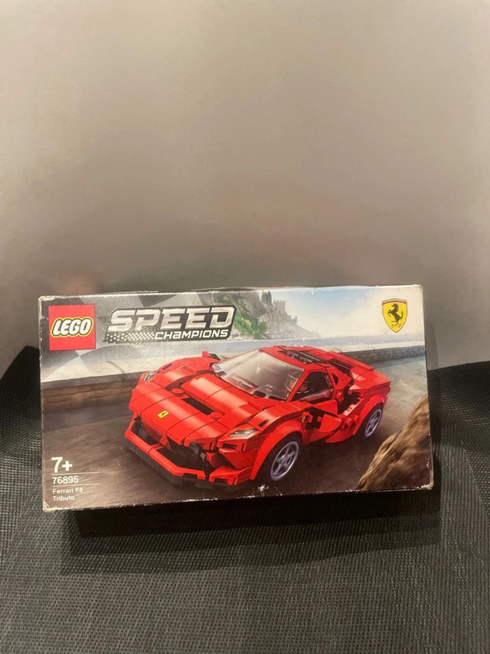 Lego Speed champions 76895 Ferrari F8 Tributo non complet avec notice