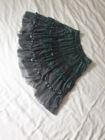 Jupe dentelle grise marque Molly Bracken taille S