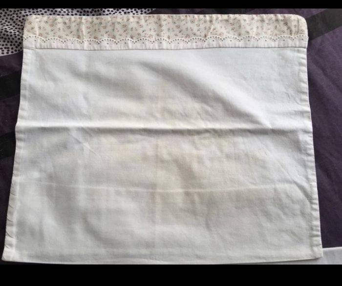 Parure pour berceau / landau de bébé ancienne - photo numéro 3