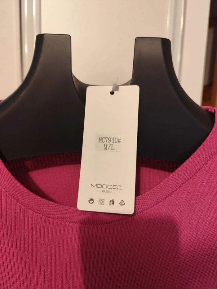 Robe pull longue à fente neuve - photo numéro 8