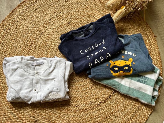 Lot pyjama 12m