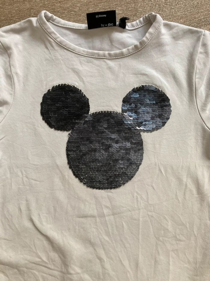 Tee shirt sequins Disney 5 ans - photo numéro 2