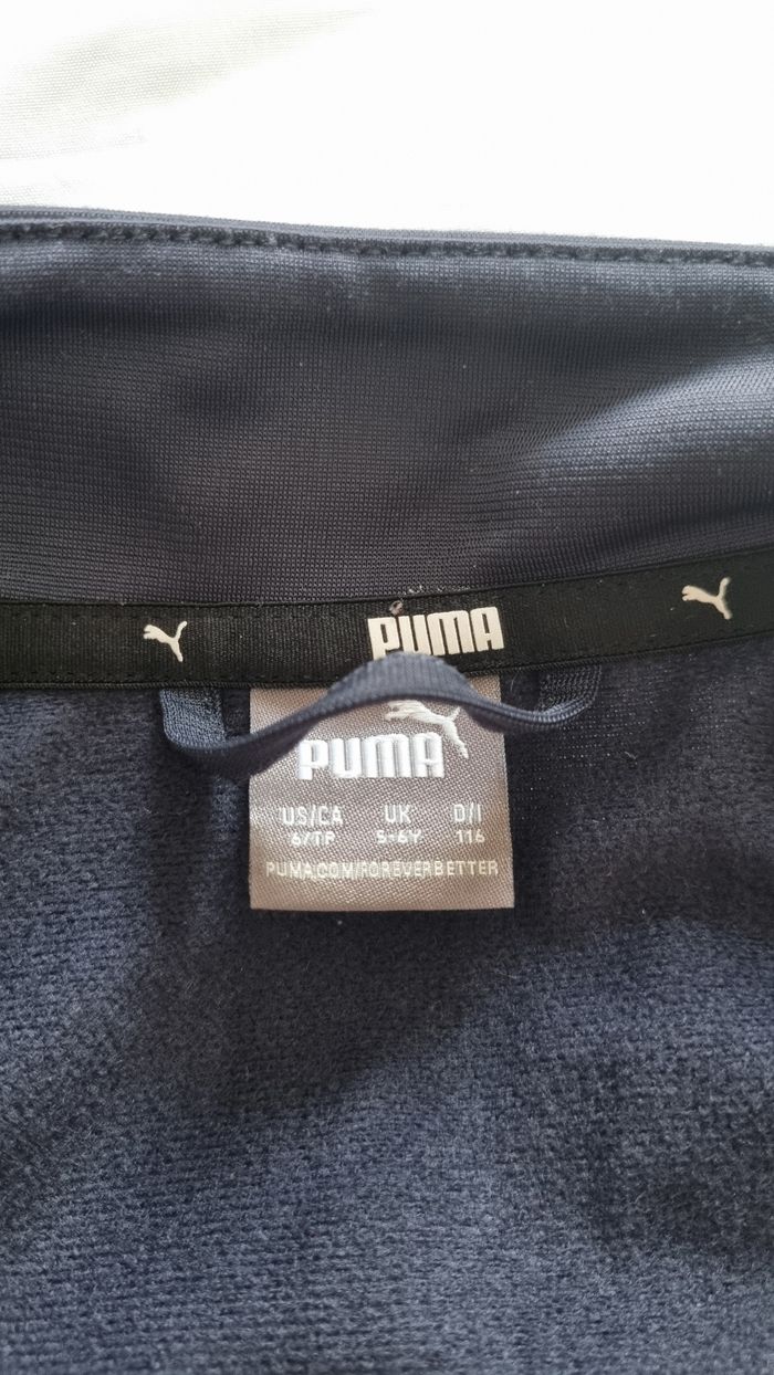 Veste de Survêtement PUMA Sportswear Enfant Marine/Bleu 5-6 ans (116 cm) - photo numéro 4