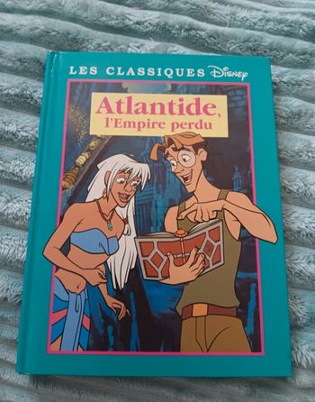 Livre classique disney atlantide l'empire perdu