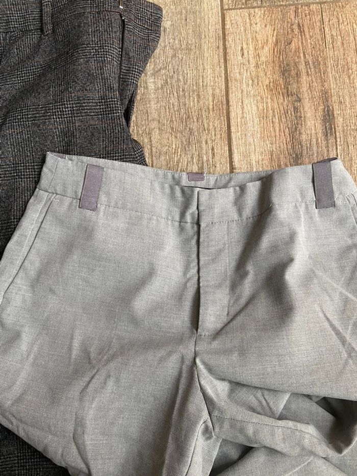 Lot de 2 pantalons à pince habillé Zara - photo numéro 2