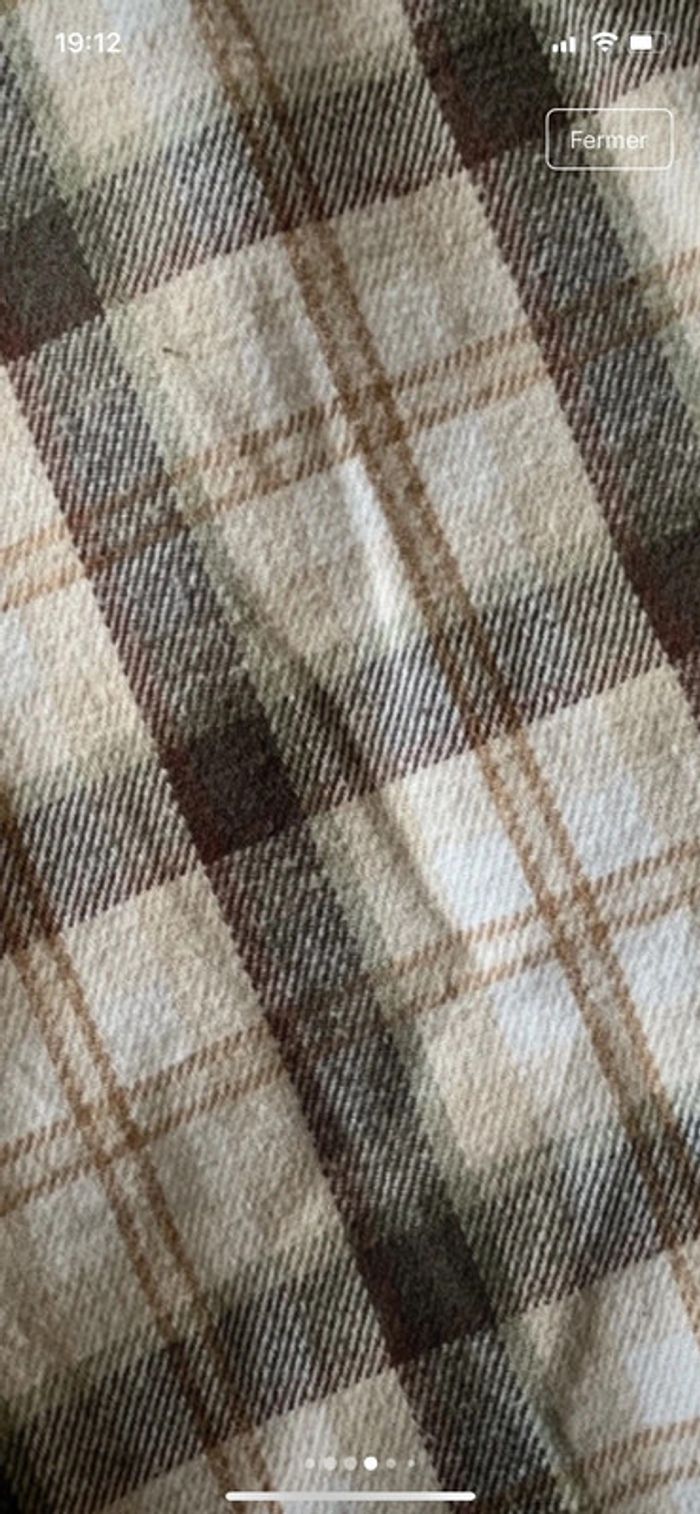 Chemise à carreaux manches longues - photo numéro 4