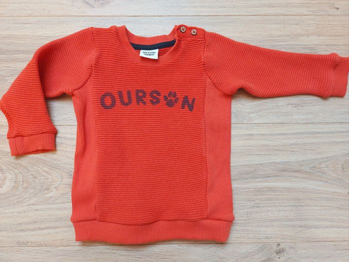 Pull ourson 18 mois