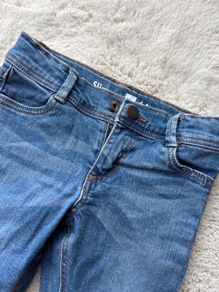 👖 jean slim - fille 6 ans - neuf sans étiquette Tissaia - photo numéro 2