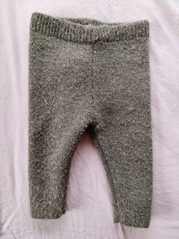 Pantalon chaud mixte Kiabi brun 60 cm