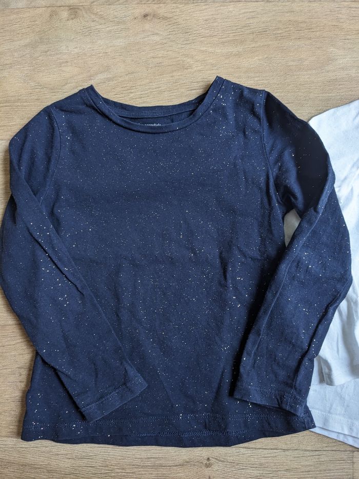 Lot de Lot de 2 t shirts coton bio monoprix 4-5 ans - photo numéro 2