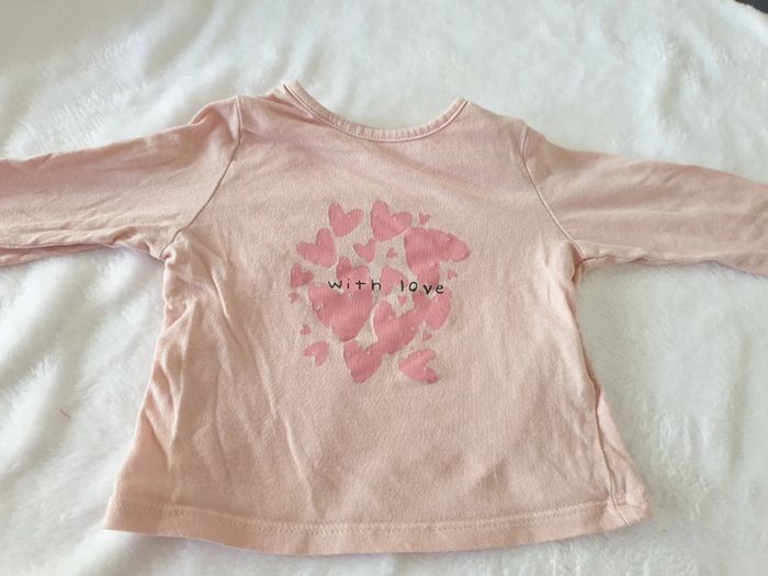 Lot 5 tee shirt 6 mois