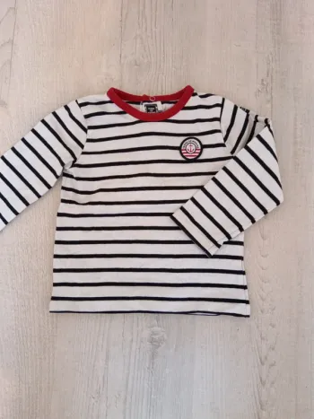 Tshirt manches longues terre de marins 86cm