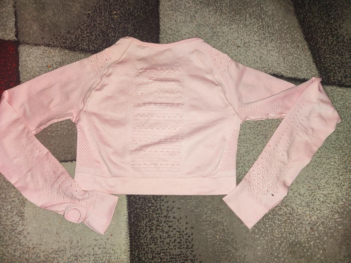Crop Top Sport Femme Stretch Confort - photo numéro 4