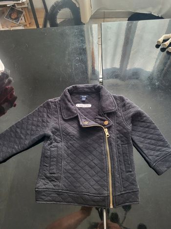 Veste noire kiabi 2 ans