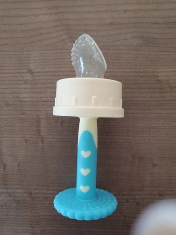 Tétine sucette grignotage fruits