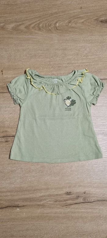 T-shirt MC 9 mois neuf 🐆