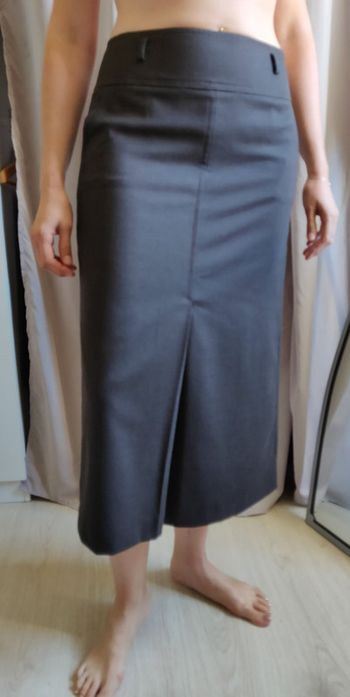 Jupe droite Saint-Hilaire marron - Taille 38