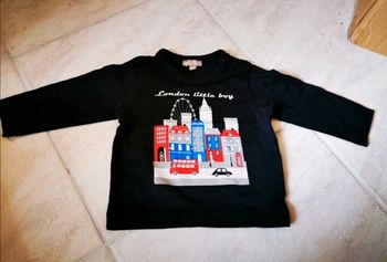 T-shirt à manches longues bébé garçon 6 mois