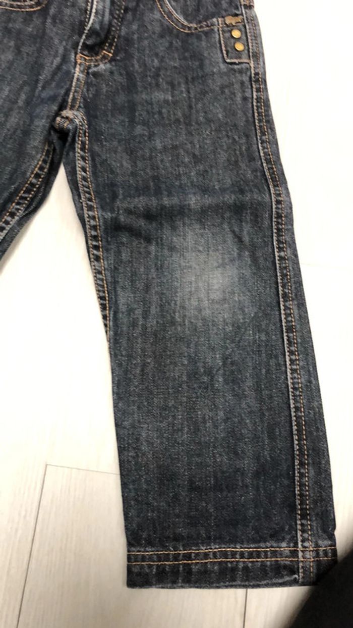 Jean bleu fonce sergent major 3 ans - photo numéro 2