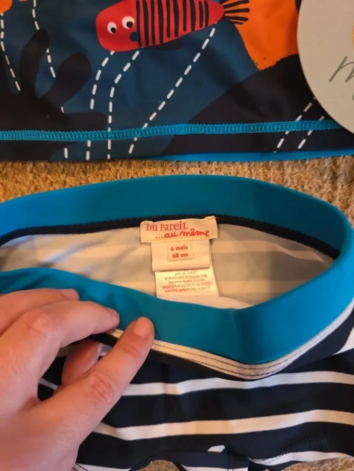 Maillot de bain du pareil au même 6 mois - photo numéro 3