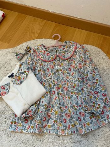 Blouse liberty Betsy 4/5 ans créatrice