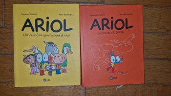 Lot de 2 Bandes Dessinées Ariol