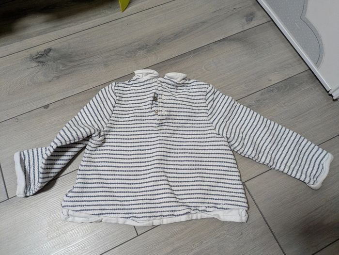 Pull obaidi 23 mois marinière obaidi - photo numéro 3