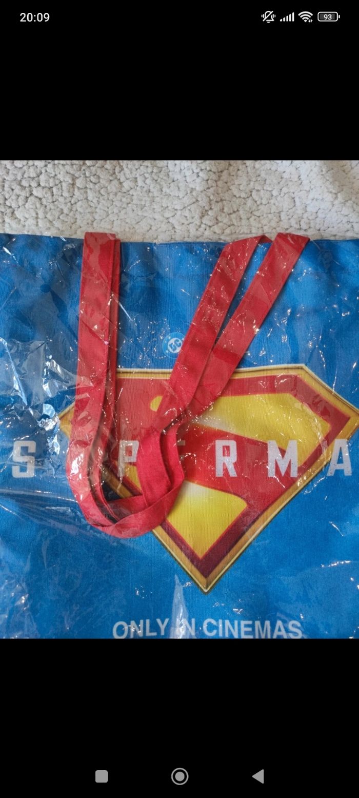 Tote bag Superman neuf - photo numéro 5