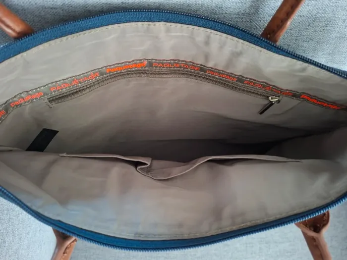 Paquetage, sac pliage, bleu marine - photo numéro 7