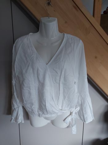 Blouse manches évasées