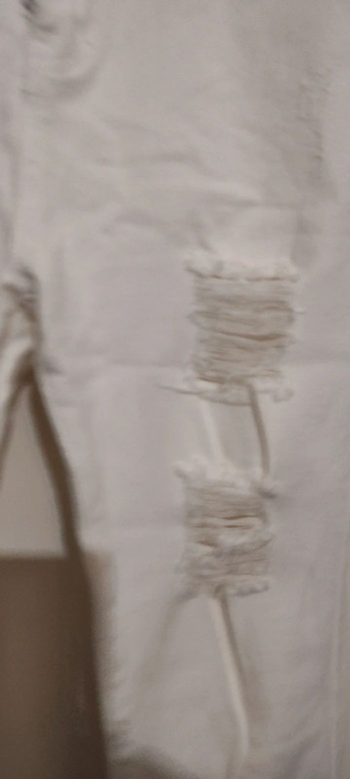 Jeans blanc shein - photo numéro 3