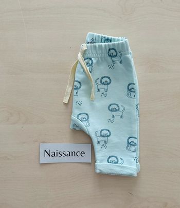 Pantalon garçon in extenso 50 cm